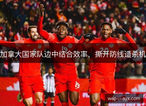 加拿大国家队边中结合效率，撕开防线造杀机